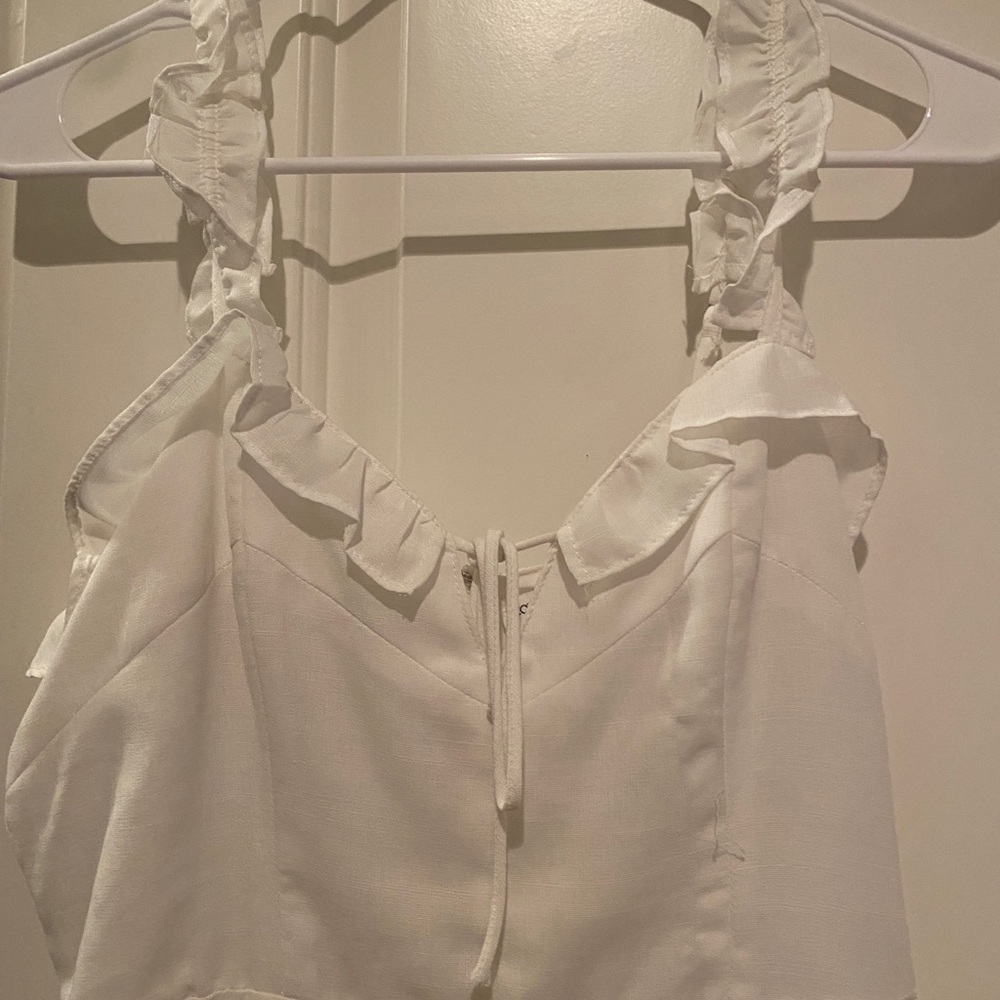 White Summer Dress - Picture 4 of 7